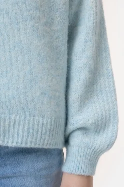 Closed Wool and alpaca mix jumper Light sky blue New