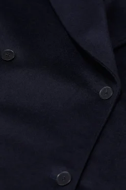 Closed Wool and cashmere blend coat Dark night Outlet