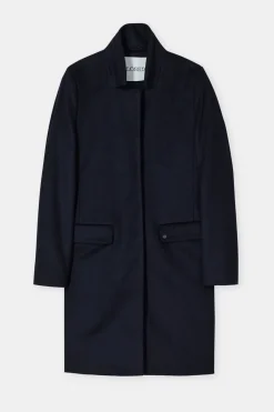 Closed Wool and cashmere blend coat Dark night Clearance