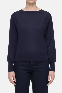 Closed Wool and cashmere blend jumper Dark night Discount