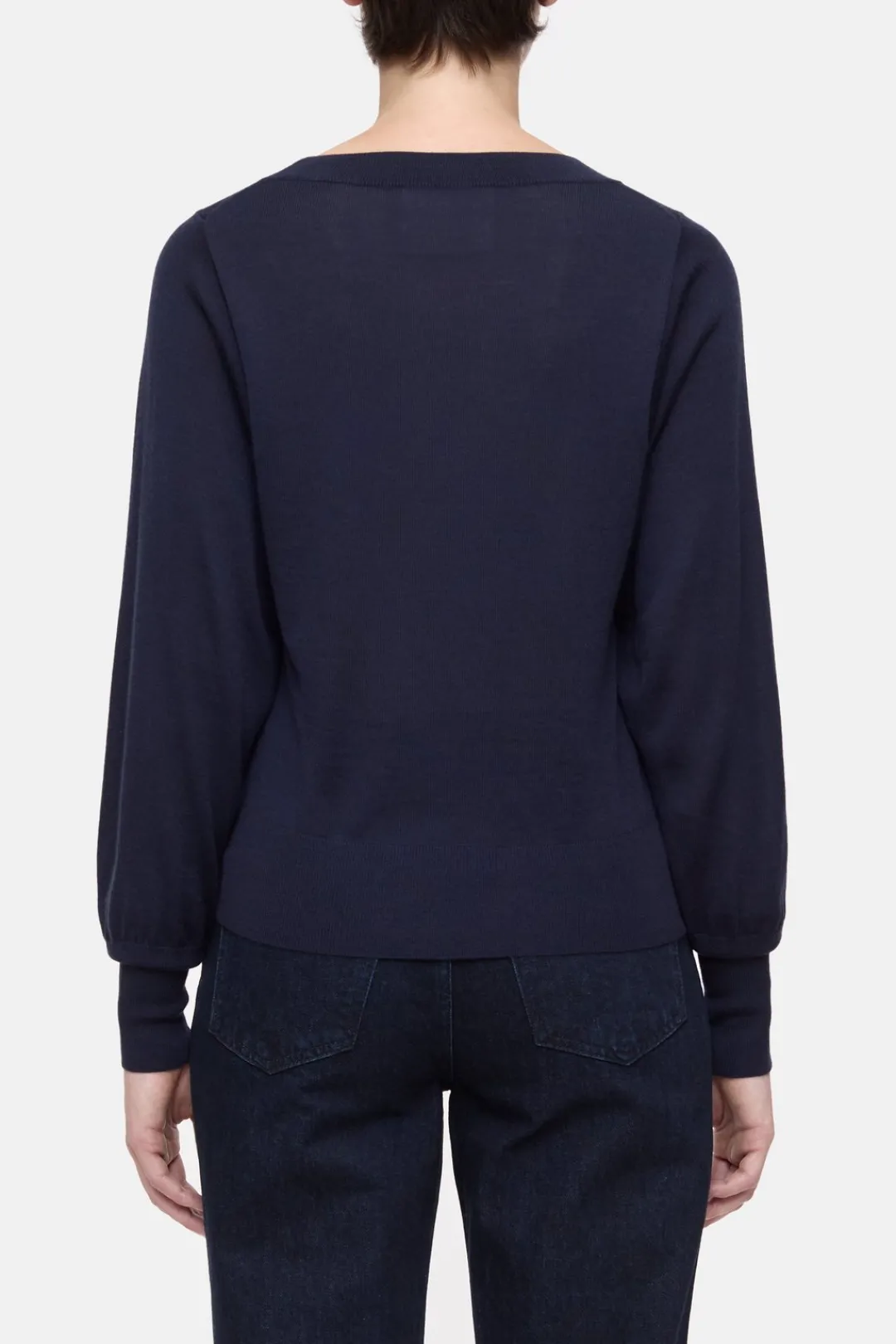 Closed Wool and cashmere blend jumper Dark night Discount