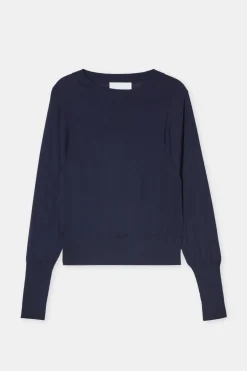 Closed Wool and cashmere blend jumper Dark night Discount