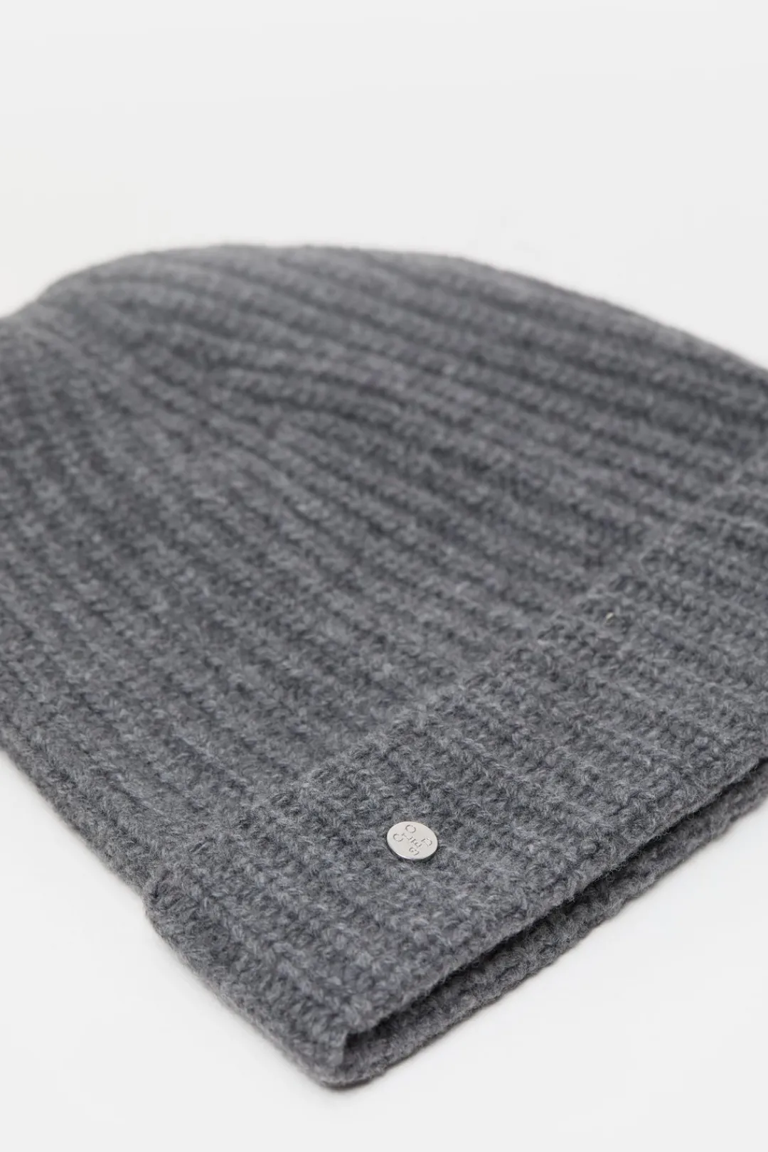 Closed Wool beanie Dark grey melange Outlet