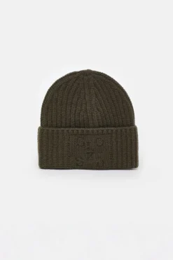Closed Wool beanie Ver green Outlet