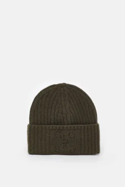 Closed Wool beanie Ver green Outlet