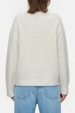 Closed Wool blend bouclé jumper Pearl beige Sale