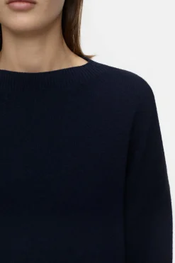 Closed Wool blend double-face jumper Dark night Discount