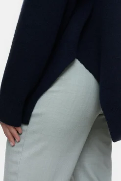 Closed Wool blend double-face jumper Dark night Discount