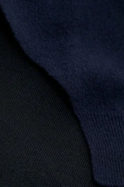 Closed Wool blend double-face jumper Dark night Discount