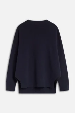 Closed Wool blend double-face jumper Dark night Discount