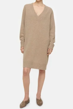 Closed Wool Blend Dress Dark chino beige Online
