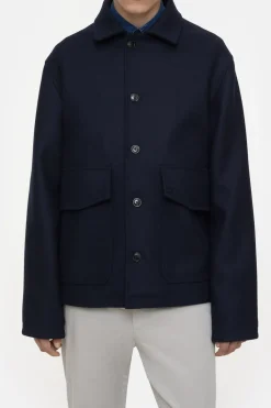 Closed Wool blend jacket Dark night Hot