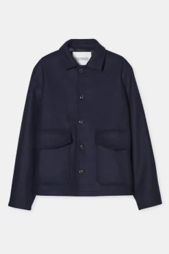 Closed Wool blend jacket Dark night Hot