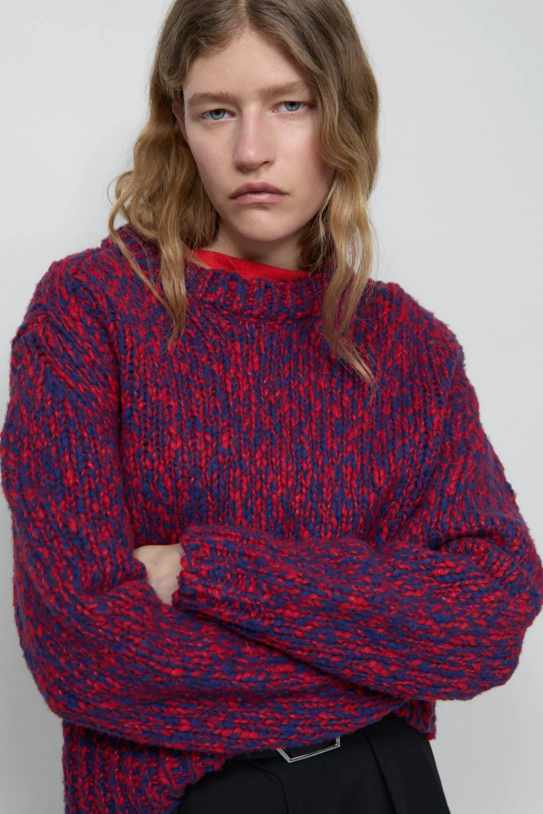 Closed Wool blend jumper Chili pepper red Sale