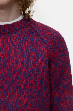 Closed Wool blend sweater Chili pepper red Discount