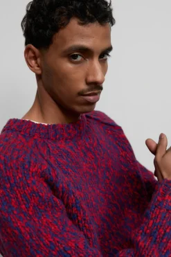 Closed Wool blend sweater Chili pepper red Discount