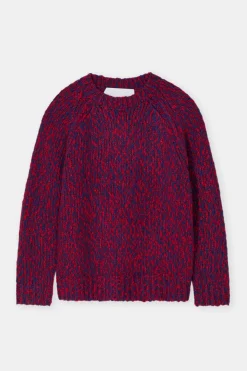 Closed Wool blend sweater Chili pepper red Discount