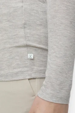 Closed Wool blend turtleneck Pearl beige New