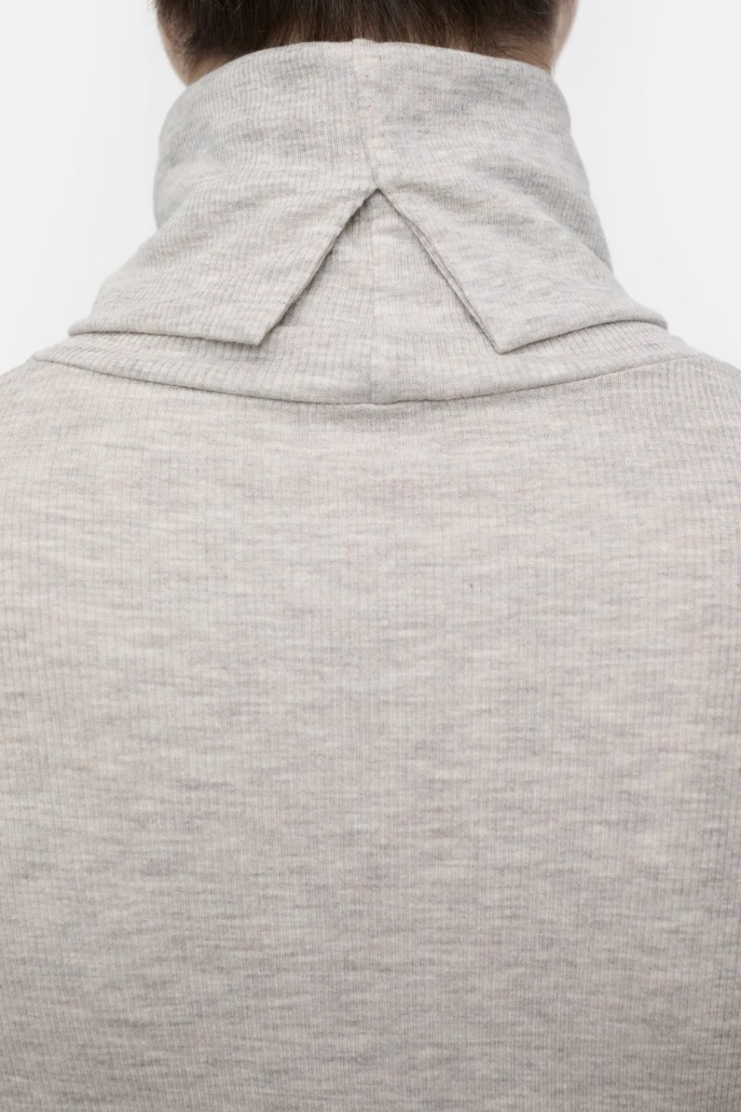 Closed Wool blend turtleneck Pearl beige New