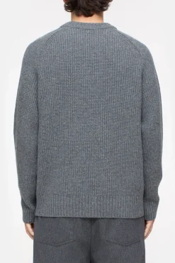 Closed Wool jumper Dark grey melange Best
