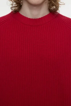 Closed Wool jumper Chili pepper red Discount