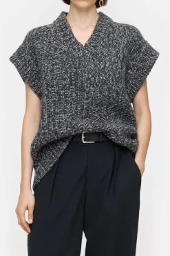 Closed Wool jumper Dark grey melange Best