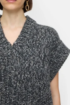 Closed Wool jumper Dark grey melange Best