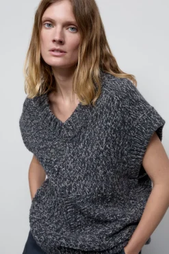 Closed Wool jumper Dark grey melange Best