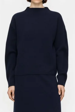 Closed Wool mix double-face jumper Dark night Hot
