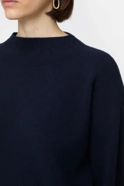 Closed Wool mix double-face jumper Dark night Hot
