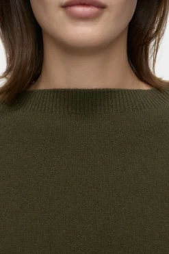 Closed Wool mix double-face jumper Ver green Sale
