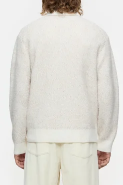 Closed Wool polo jumper Ivory Outlet
