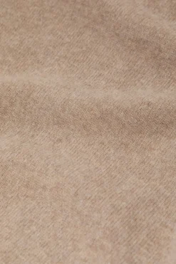 Closed Wool round neck jumper Dark chino beige New