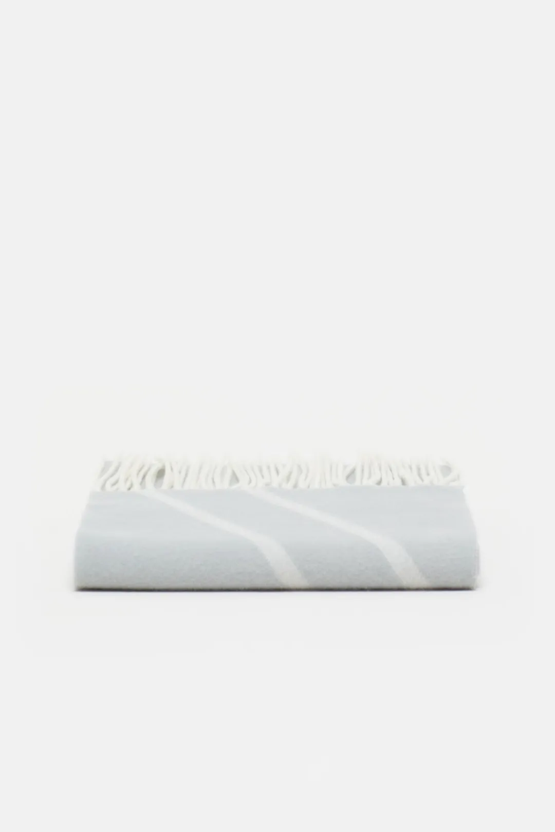 Closed Wool scarf Silver grey Clearance
