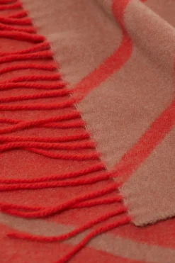 Closed Wool scarf Biscotti brown Sale