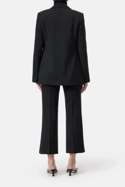 Closed Wool stretch blazer Black New