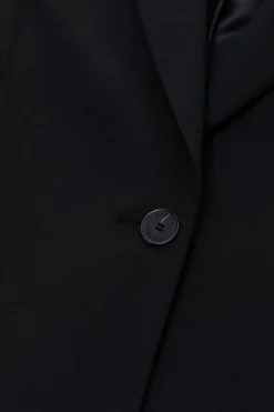 Closed Wool stretch blazer Black New