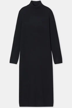 Closed Wool turtleneck dress Black Discount