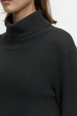 Closed Wool turtleneck dress Irish coffee Best