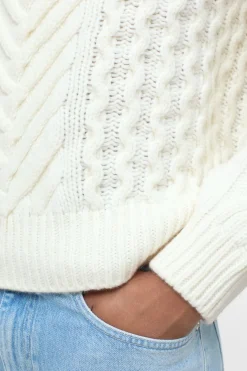 Closed Wool turtleneck jumper Ivory
