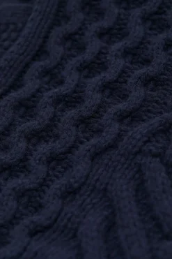 Closed Wool turtleneck jumper Dark night Clearance