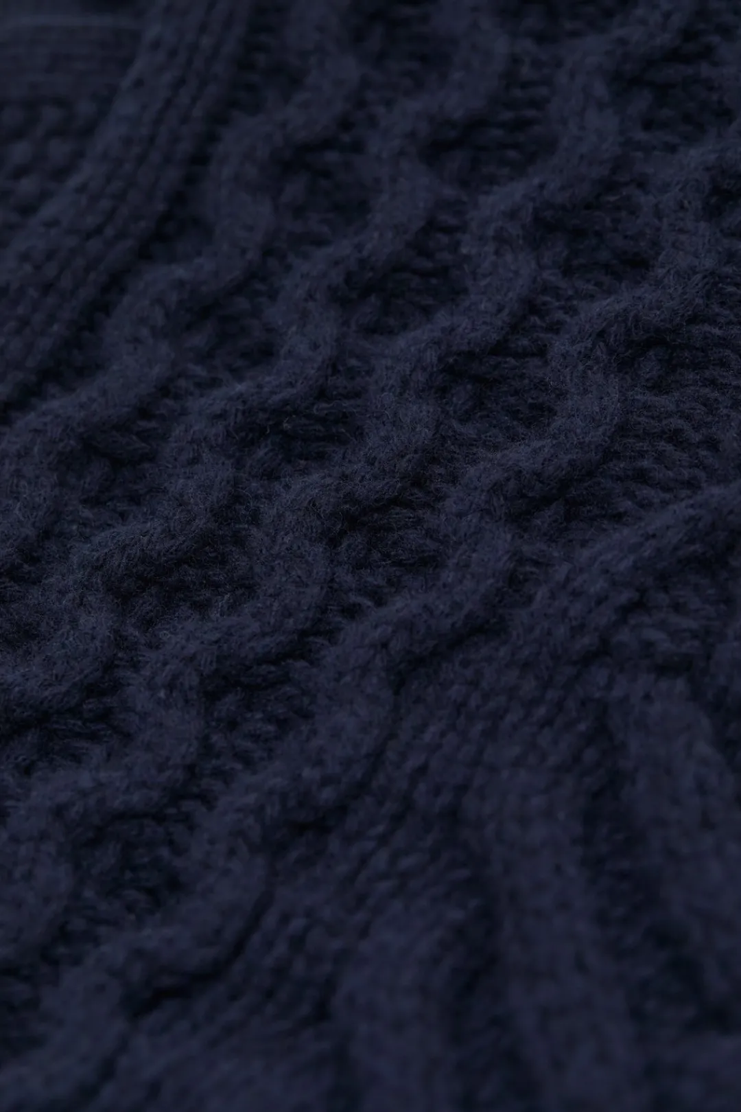 Closed Wool turtleneck jumper Dark night Clearance