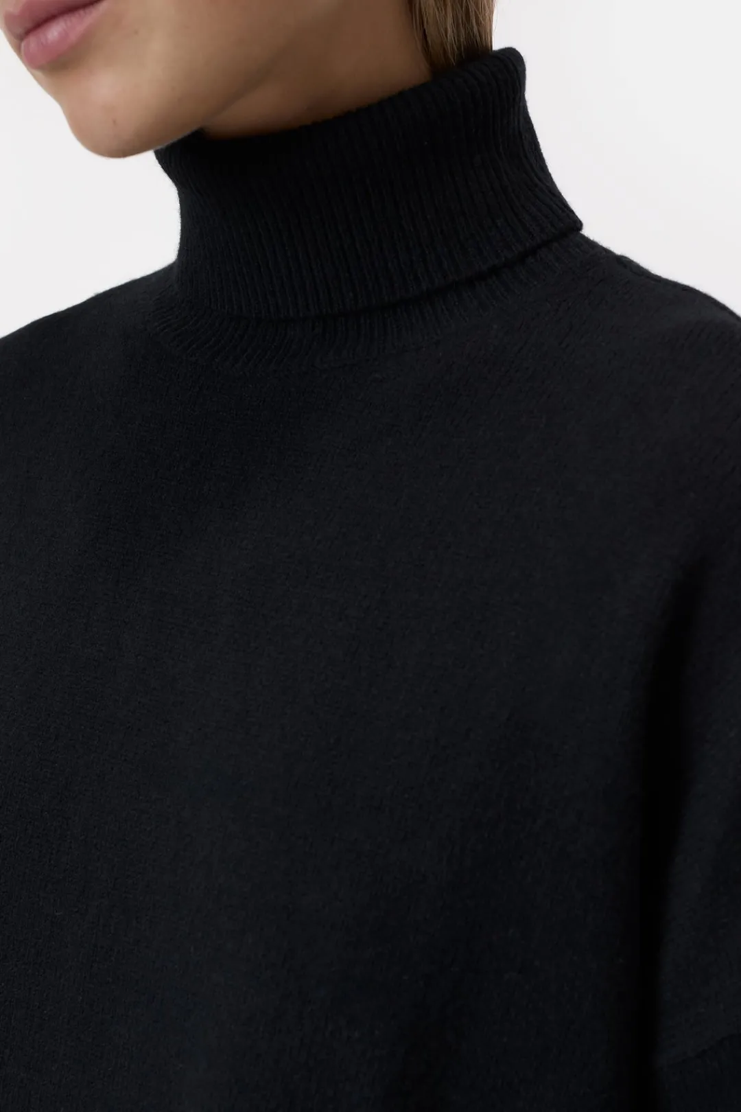 Closed Wool turtleneck jumper Black Outlet
