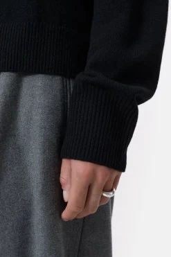 Closed Wool turtleneck jumper Black Outlet