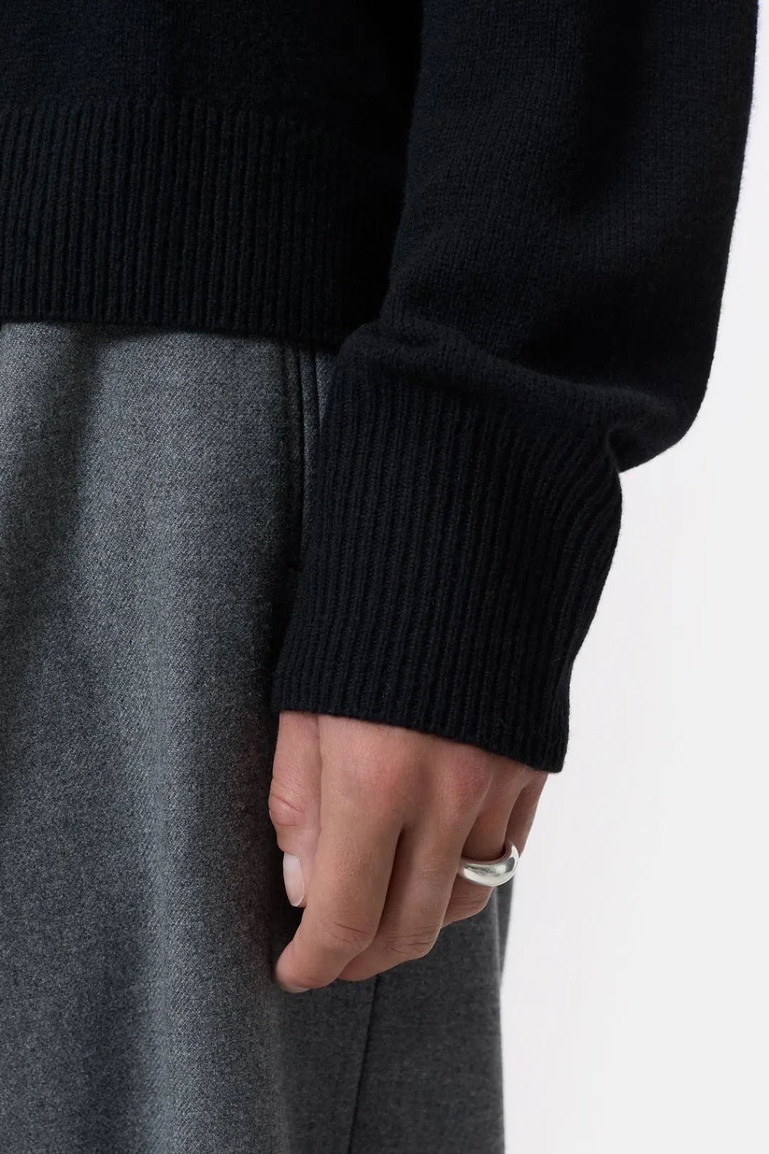 Closed Wool turtleneck jumper Black Outlet