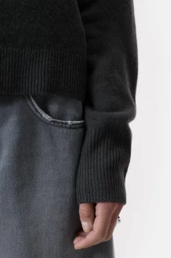 Closed Wool turtleneck jumper Irish coffee