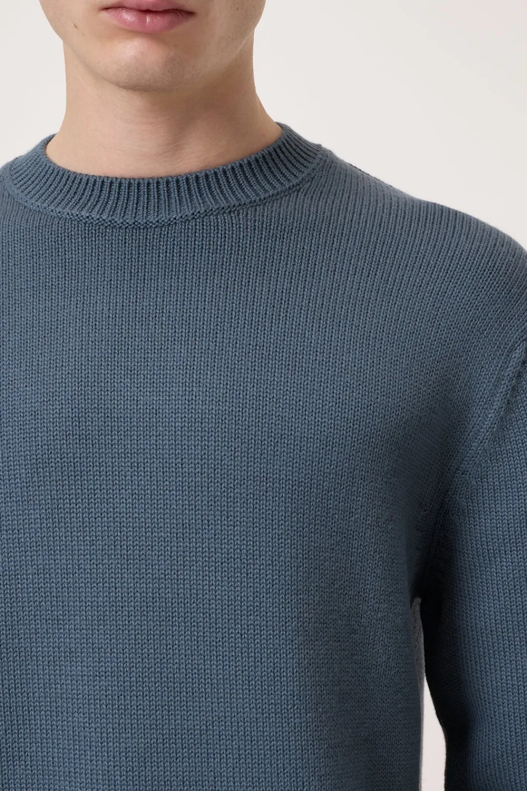 Closed Wool-blend sweater Graphite blue Best
