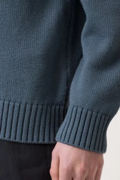 Closed Wool-blend sweater Graphite blue Best