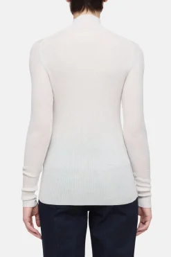 Closed Wool-cashmere longsleeve Pearl beige Clearance