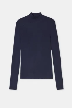Closed Wool-cashmere longsleeve Dark night